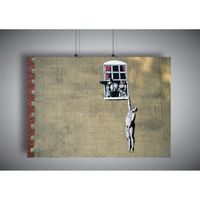 Poster BANKSY STREET painted in Bristol The illusion Art - A3 (42x29,7cm)