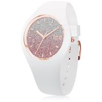 Ice-Watch - ICE lo White pink - Montre blanche pour femme avec bracelet en silicone - 013431 (Medium)