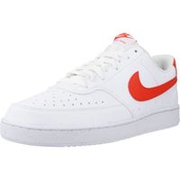 Baskets - NIKE - COURT VISION LO NN - Lacets - Blanc - Adulte