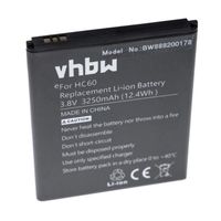vhbw Li-Polymère batterie 3250mAh (3.8V) pour téléphone portable mobil smartphone Motorola Moto C Plus, C Plus Dual SIM, XT1723,