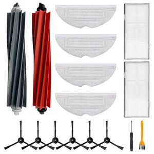 Kit 25 Pièces De Rechange Pour Roborock S8 MaxV Ultra – Brosse, Sac, Filtre, Wischmop – CoolGadget