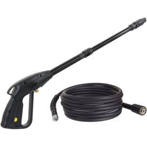 Pistolet D'Arrosage Haute Pression En Métal - Buse Réglable 3 Modes Pour Jardin, Pelouse Et Lavage Voiture