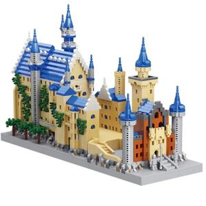 ASSEMBLAGE CONSTRUCTION AUCUNE BOÎTE - 3948pcs - Fantasyland-Briques de construction de château arc-en-ciel pour filles, jouet créati