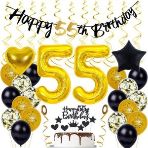 Fournitures de Fête,Banderole de décor joyeux anniversaire 85,fournitures  de décorations de fête d'anniversaire pour - 120cmx80cm - Cdiscount Maison