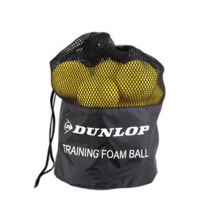 BALLE DE TENNIS Lot de 12 balles de tennis Dunlop Training Foam - 