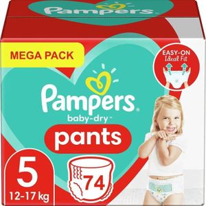 COUCHE Couche Jetable Bebe - Limics24 - Baby-Dry Pants Taille Pantalons À Couches 74 Changement Jour Protection Nuit