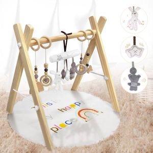 Arche D'activité Montessori Bébé Portique En Bois