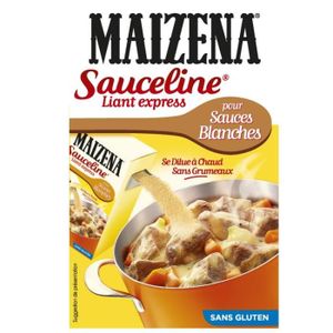 SUCRE & ÉDULCORANT MAIZENA - Sauceline Blanche 250G - Lot De 3