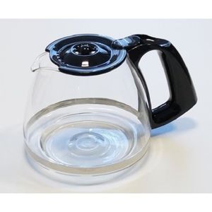 Verseuse Universelle En Verre Pour Cafetière Filtre – Capacité 10 à 15 Tasses – Sans Couvercle – Blanc - 7