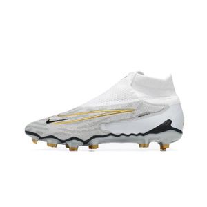 CHAUSSURES DE FOOTBALL Chaussures de football - Nike - Phantom GX Elite FG - Blanc - Mixte - Lacets
