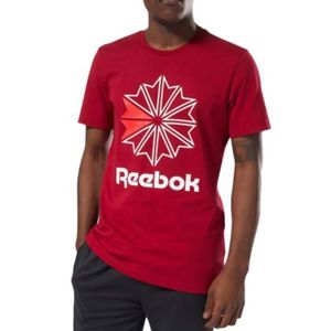 reebok t shirt homme marron