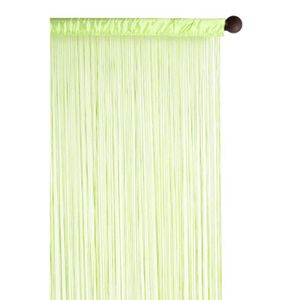 Rideau Fils Vert Anis Achat Vente Rideau Cdiscount
