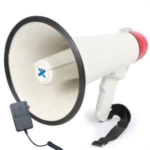 Mégaphone Portable 10W - Idéal Pour Événements Extérieurs Et Urgences