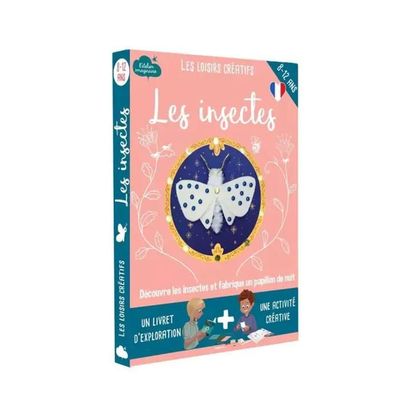 Gdbykds Kit Exploration Enfant, 23 Pièces Kit Exploration Insectes Enfant Contient 12 Faux Insectes, Loupe, Filet à Papillons pour Jeux Extérieur, Convient pour Les Garçons et Les Filles de 3-6 Ans