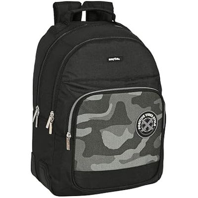 REAL MADRID 2ª EQUIPACIÓN 24/25 - Bolsa de Deporte, Mochila, Ideal para Niños de Diferentes Edades, Cómoda y Versátil, Calidad y Resistencia, 40x23x24 cm, Color Azul Marino