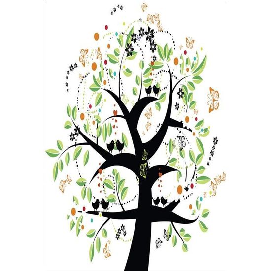 Contour Puzzle - Arbre Oiseaux main image 0