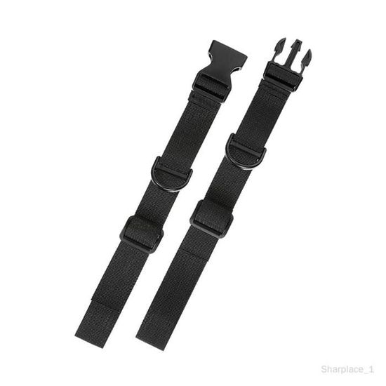 Sangle De Poitrine Réglable Pour Sac à Dos – Antidérapante, En Nylon, Avec Clip Rapide, Pour Rando, Jogging Et Voyages