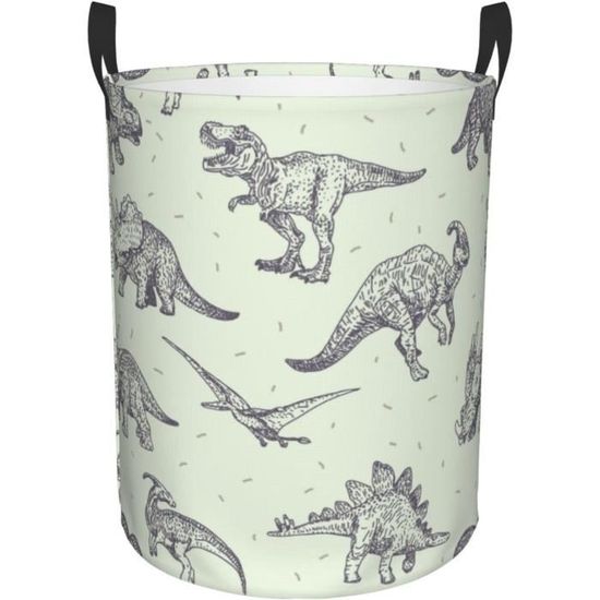 Panier à Linge Pliable Dinosaures – Super Mignon Et Pratique Pour Enfants !