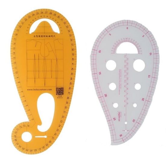 Règles de couture - Règle de Mode Vêtements Règle métrique Règle de Règles de couture - Règle de Mode Vêtements Règle métrique Règle de