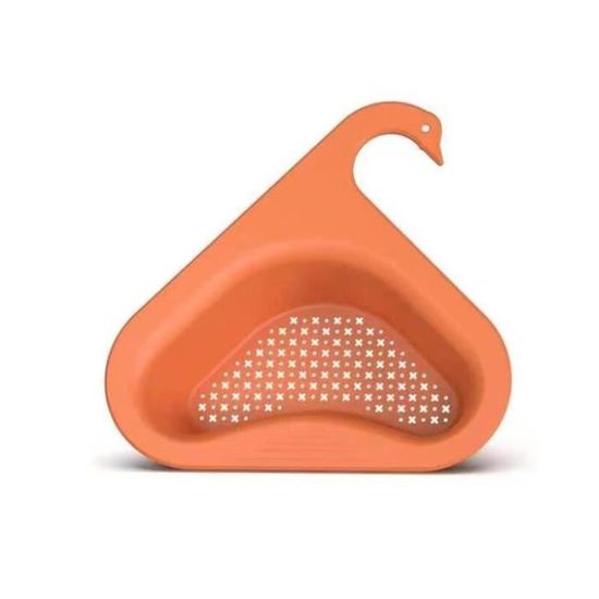 Passoire Évier Yichalodge 2 Pièces - Forme Cygne INOX Pour Filtrer Et Laver Légumes