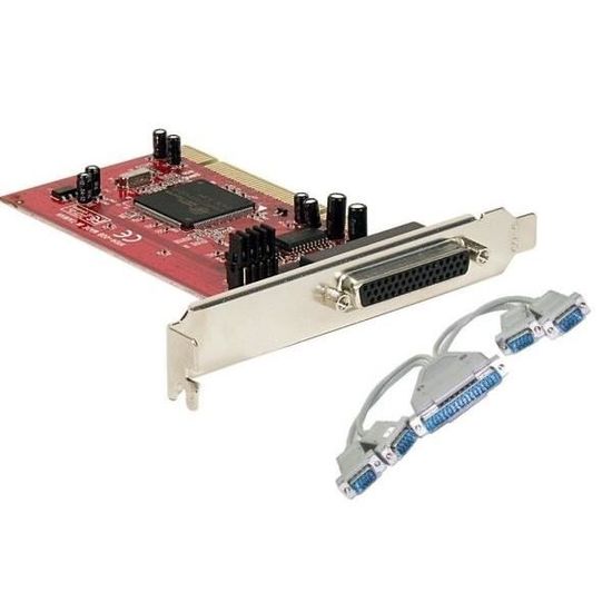 Carte PCI 4 X série RS232 (DB9) Low Profile-4 ports