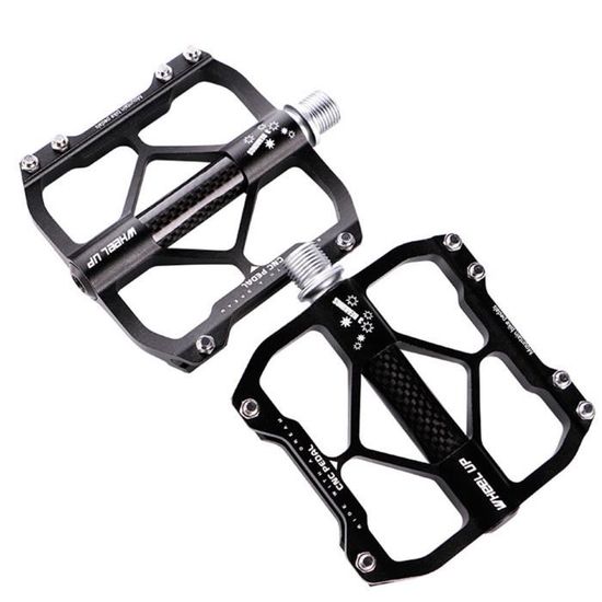 Pédale de vélo en alliage d'aluminium antidérapant, 2 pièces Pédale de vélo en alliage d'aluminium antidérapant, 2 pièces