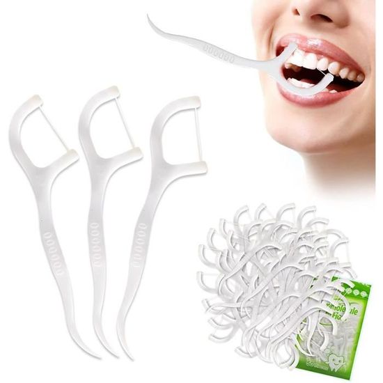 Brossette Interdentaire Limics24 Soie Dentaire[50 Pièces] CureDents Dentaire Bâton Dents