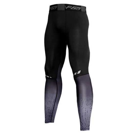 Combinaison de Compression Léger Thermique Homme, Running Pantalon De ...