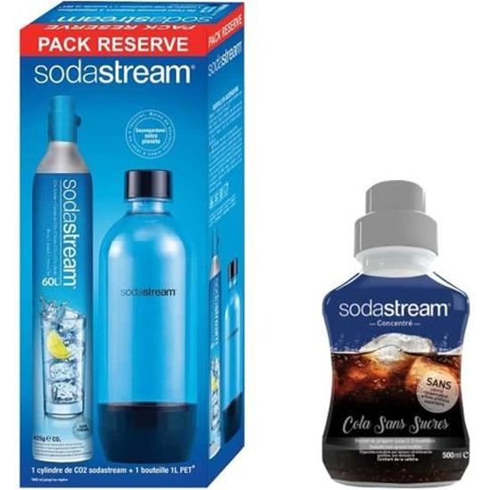 Sodastream Cylindre De Recharge La Gaz Co2 60 L Quick Connect