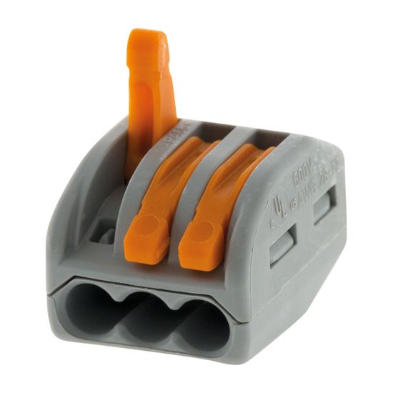 Wago - 50 Bornes pour boîtes de dérivation COMPACT - 8 conducteurs - réf : 2273-208(50