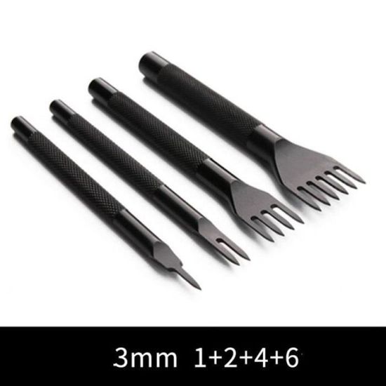 Lot De Poinçons à Trous Ronds - 5/8 Et 3/4 - Occasion