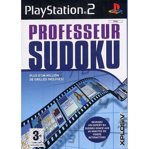 Professeur Sudoku Ps2 - vue 2