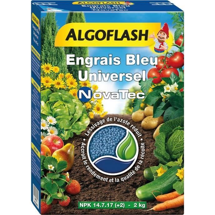 ALGOFLASH - Engrais bleu universel novatec 2kg