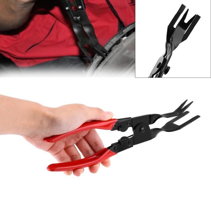 2Pcs Outil Démontage Garniture Kit Outils pour Panneau-Porte de voiture Pince de retrait de clip -YES HB002 -LUS