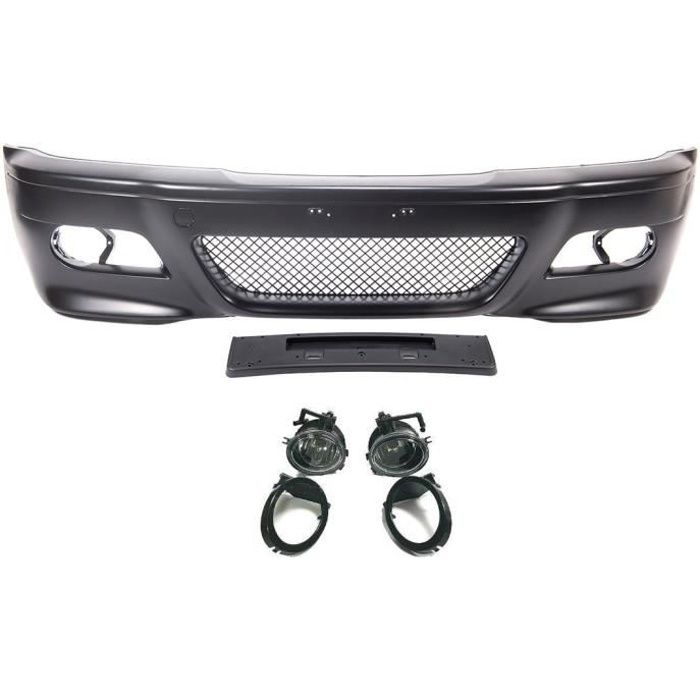 PARECHOC PARE CHOC M3 EN ABS POUR BMW SERIE 3 E46 COUPE M3 + 2 ANTIBROUILLARD