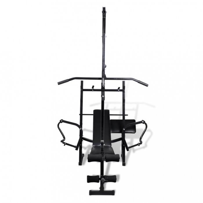 Machines d'halterophilie Banc de musculation - Appareil a charge guidee