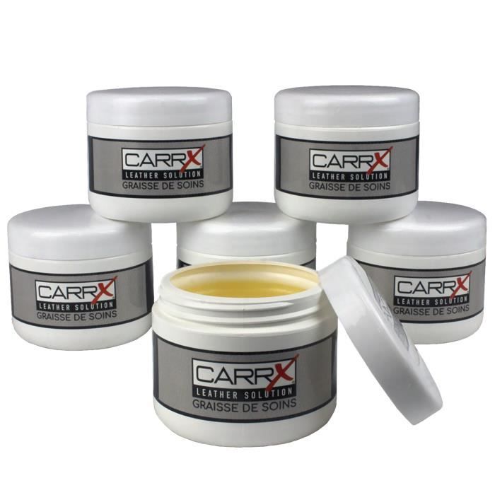 GRAISSE DE SOINS POUR LE CUIR (Lot de 6)