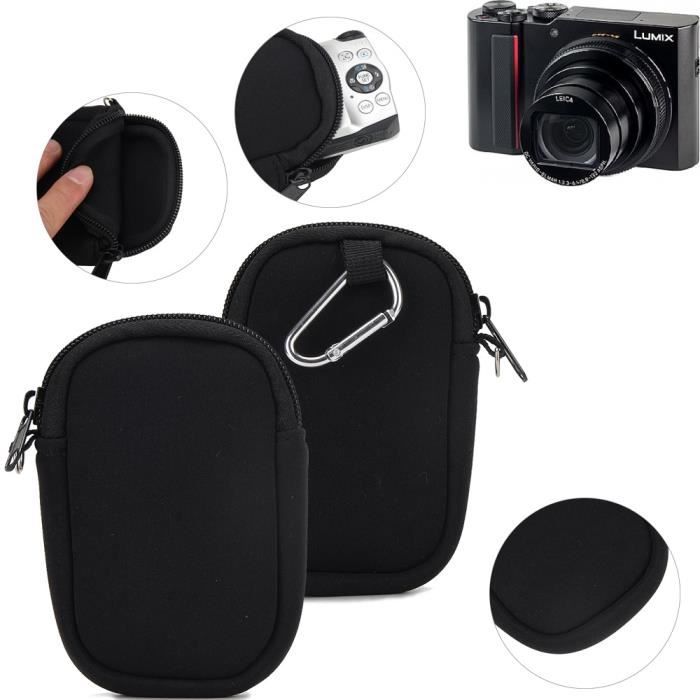 Pour Panasonic Lumix DMC-TZ202 Épaule Caméra Mallette transport Sac résistant chocs Météo protecteur compact housse étui saccoche