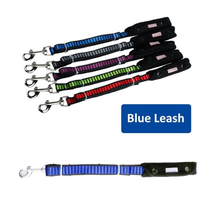 Harnais pour chien de Sport V8 - Souple, rembourré et respirant, pour chien, g - Modèle: blue leash XS 39-44cm chest - HOCWMJA22098