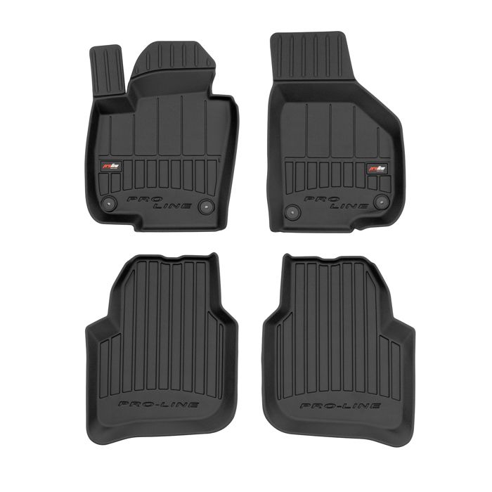 Tapis de Sol 3D ProLine FROGUM pour SKODA Superb II 2008-2015 sur mesure en Caoutchouc Noir