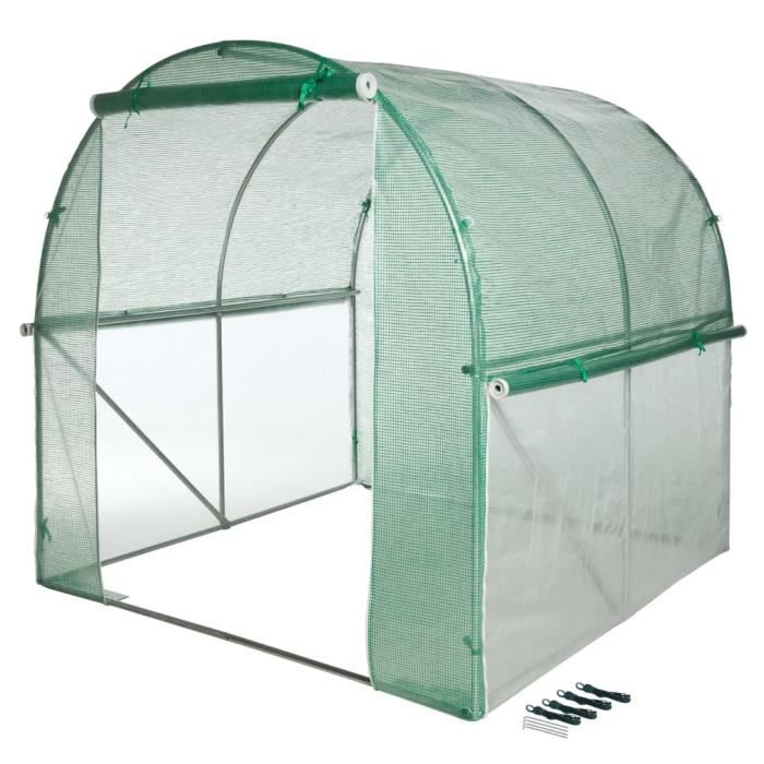 Nature Serre tunnel 200x200x200 cm Excellent 🌹7236