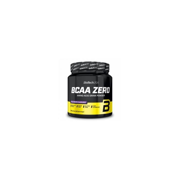 Biotech USA - BCAA Zéro BCAA en poudre avec zero sucre au ratio 2:1:1 BCAA Zero est un complément alimentaire à base d'acides