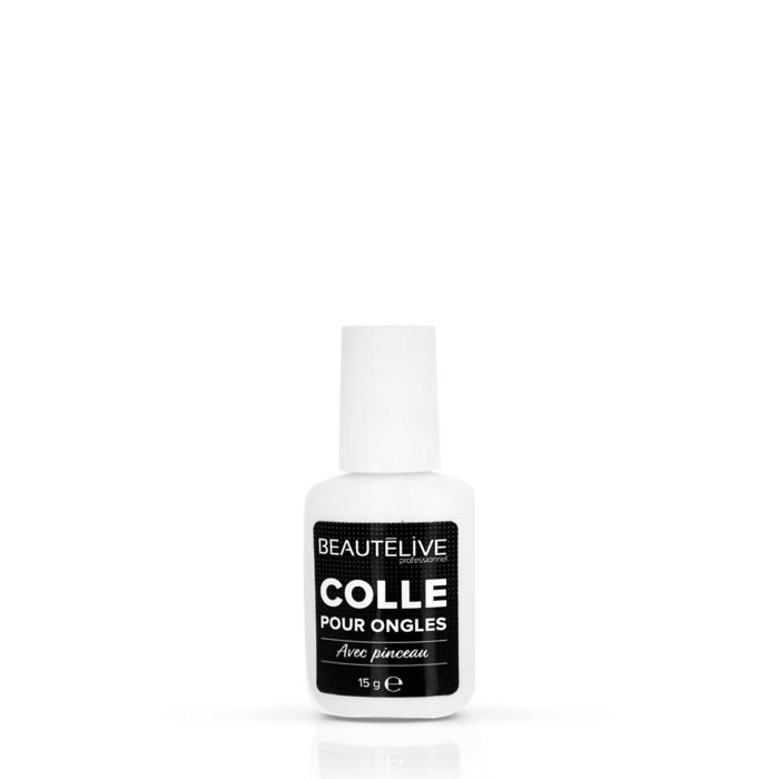 Colle pour ongles avec pinceau - Beautélive