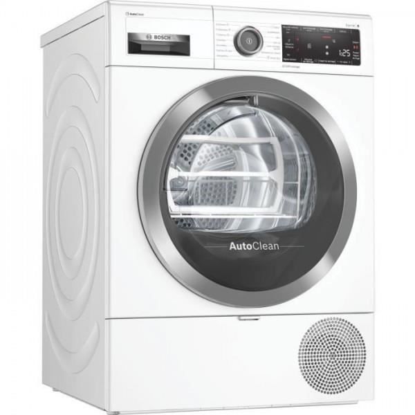 Seche-linge pompe a chaleur BOSCH WTX87KH9FF SER8 - 9 kg - AutoClean - Classe A+++ - Blanc 88,000000
