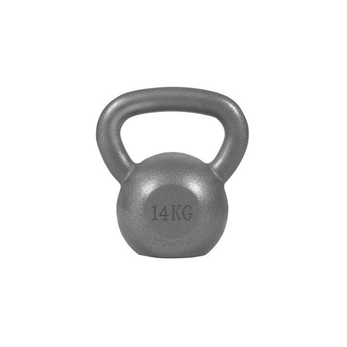 Poids Kettlebell 14 KG - haltère russe grise