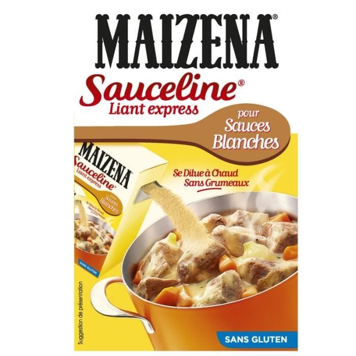 MAIZENA - Sauceline Blanche 250G - Lot De 3