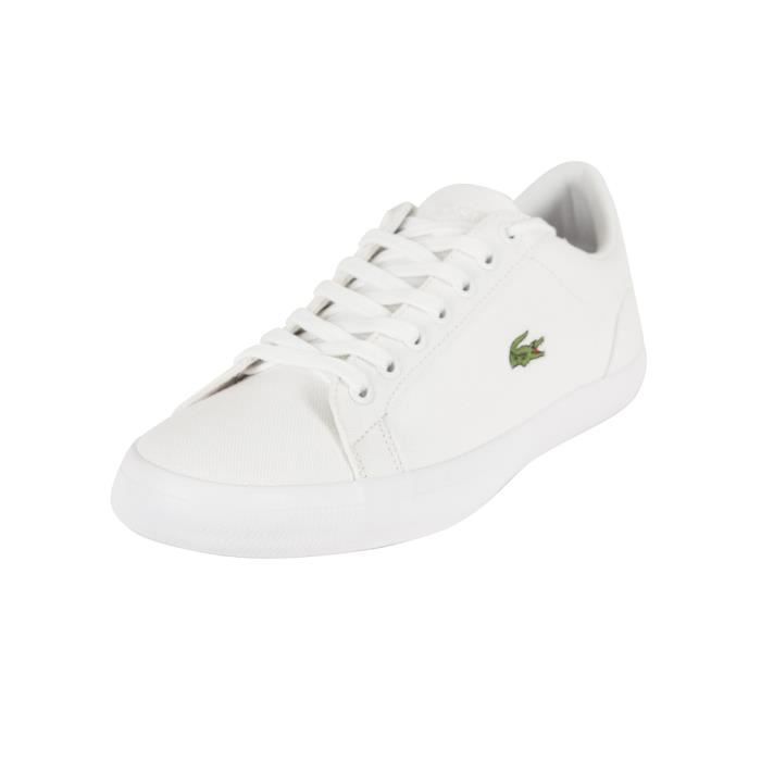LACOSTE Baskets Lerond BL Formateurs 2 CAM Blanc Homme