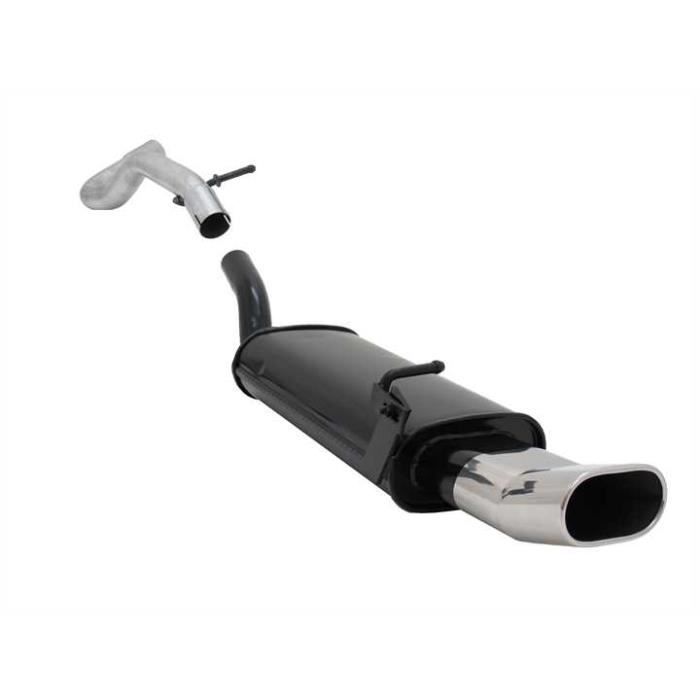 SILENCIEUX D ECHAPPEMENT POUR AUDI A3 8L DE 1996 A 2002, VW GOLF 4, NEW BEETLE DE 1998 A 2005 ET SEAT LEON 1M DE 1999 A 2005