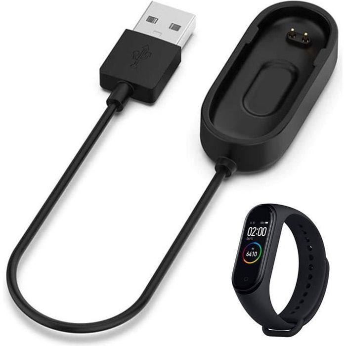 Chargeur Compatible avec Xiaomi Mi Band 4 - Cable USB Dock Station Chargement Adaptateur Montre Phonillico®
