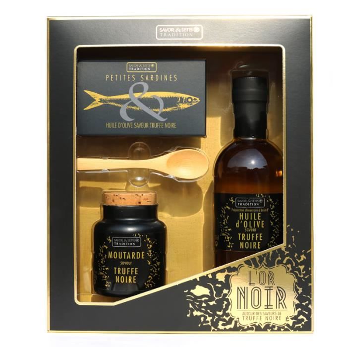 SAVOR & SENS Coffret l'or noir autour de la truffe